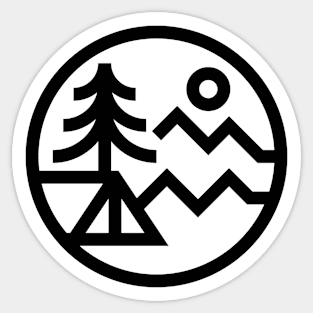 Camp Bold Sticker